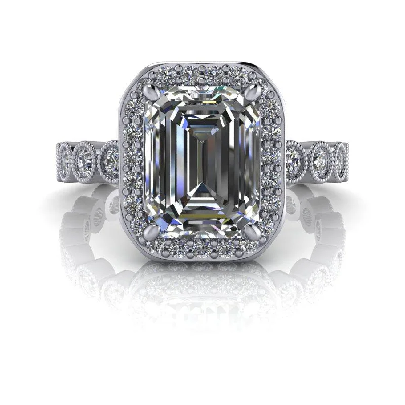 Romana No. 1 Moissanite Ring