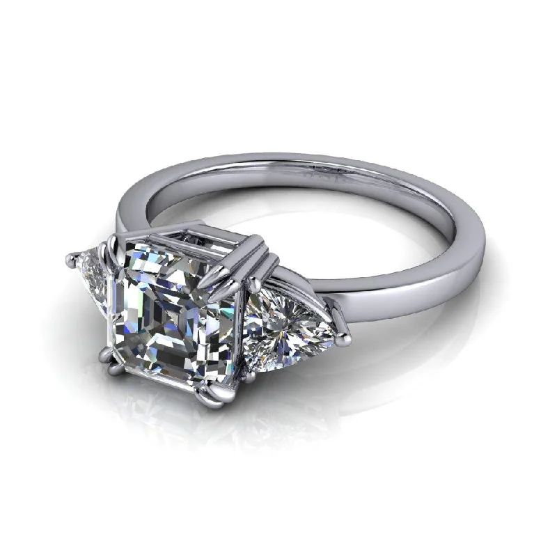 Mari No. 2 Moissanite Ring