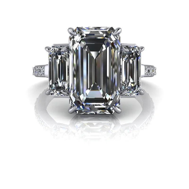 Augusta No. 1 Moissanite Ring