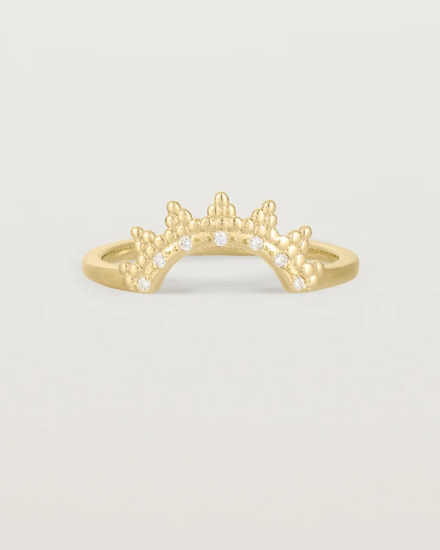 Odine Diamond Crown Ring | Fit Ⅳ