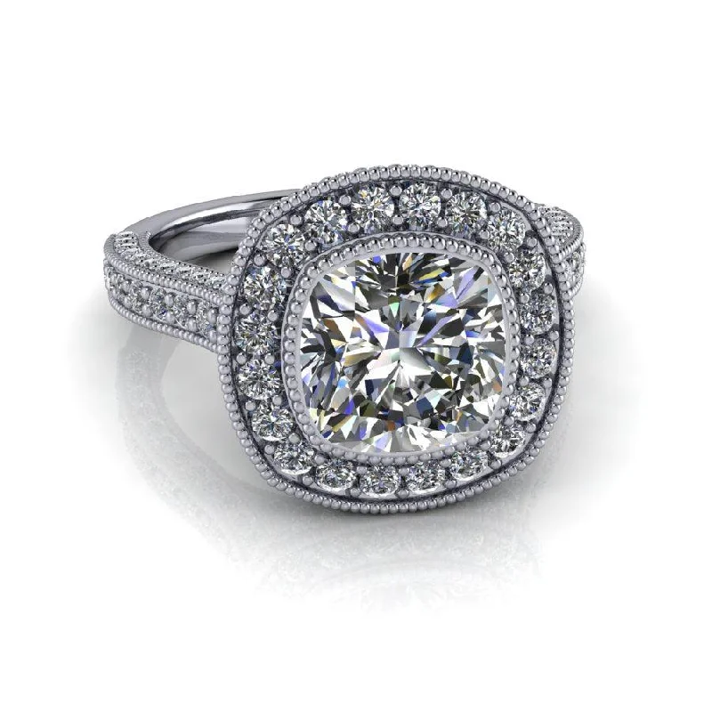 Angel No. 1 Moissanite Ring