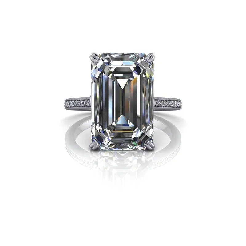 Nevada No. 1 Moissanite Ring