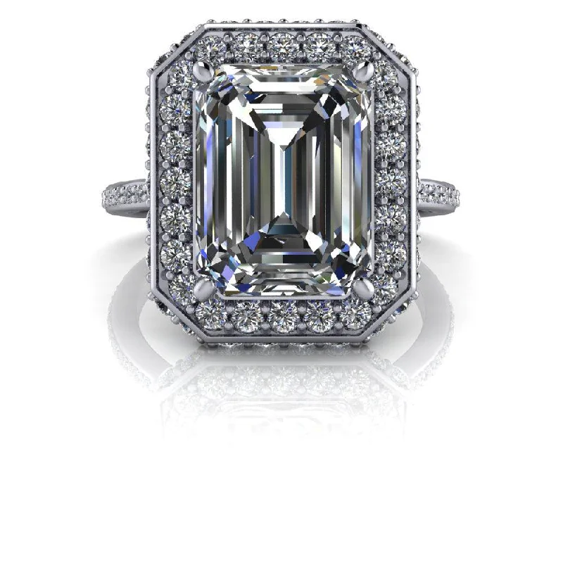 Calliope No. 1 Moissanite Ring