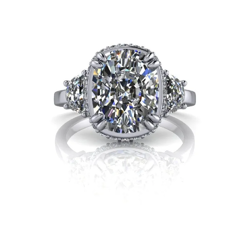 Jude No. 1 Moissanite Ring