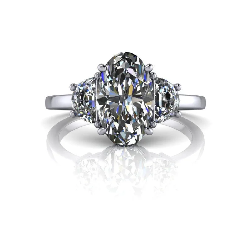 Foster No. 1 Moissanite Ring