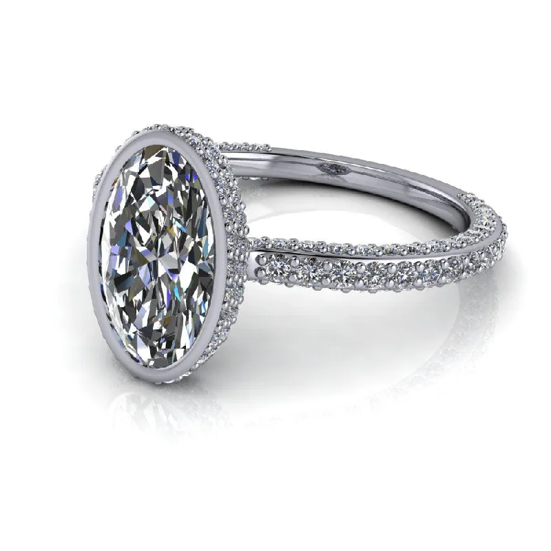 Ellie No. 1 Moissanite Ring