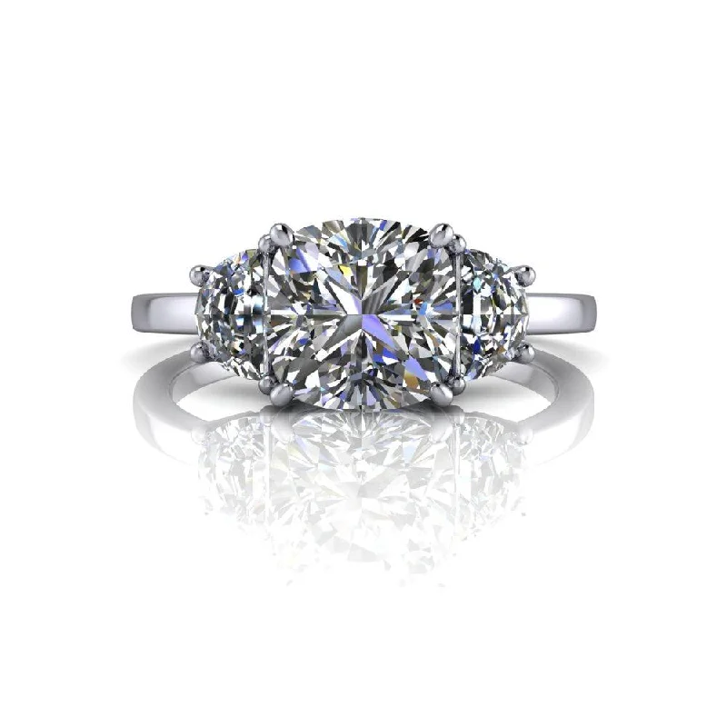 Brigitte No. 1 Moissanite Ring