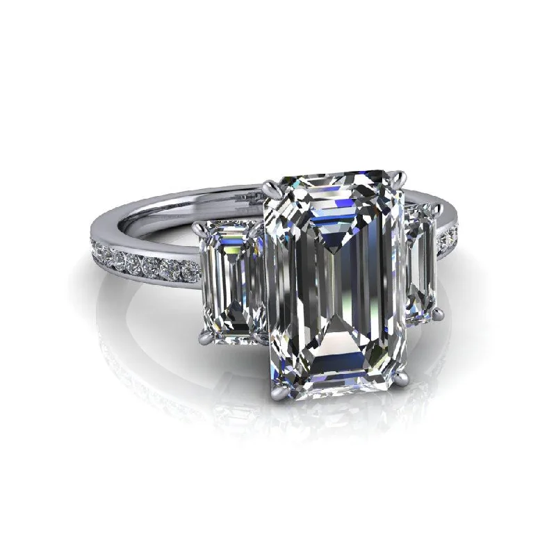 Darcy No. 2 Moissanite Ring