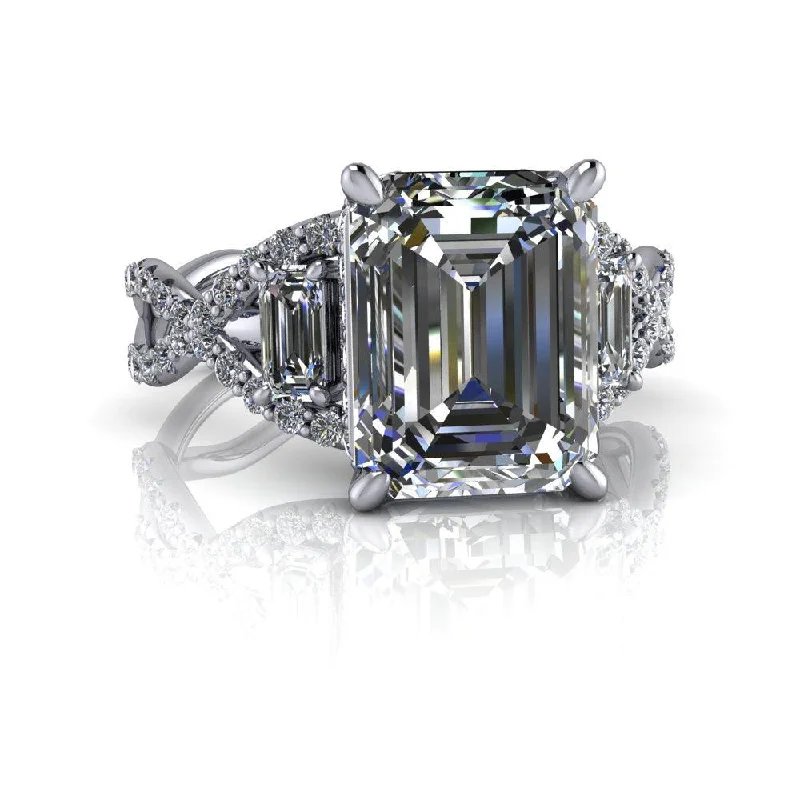 Sutton No. 1 Moissanite Ring