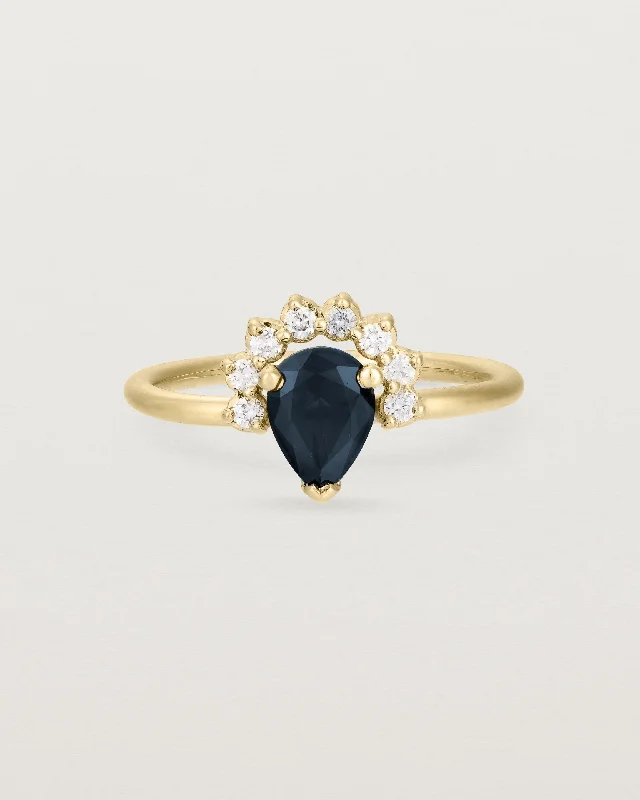 Rose Ring | Australian Sapphire & Diamonds