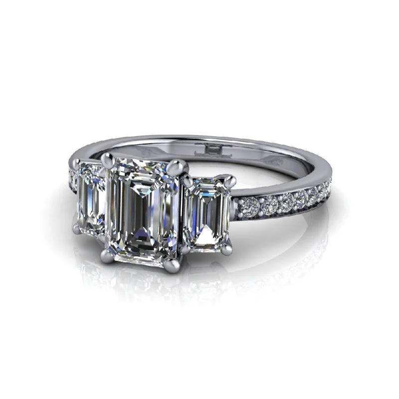 Cali No. 1 Moissanite Ring