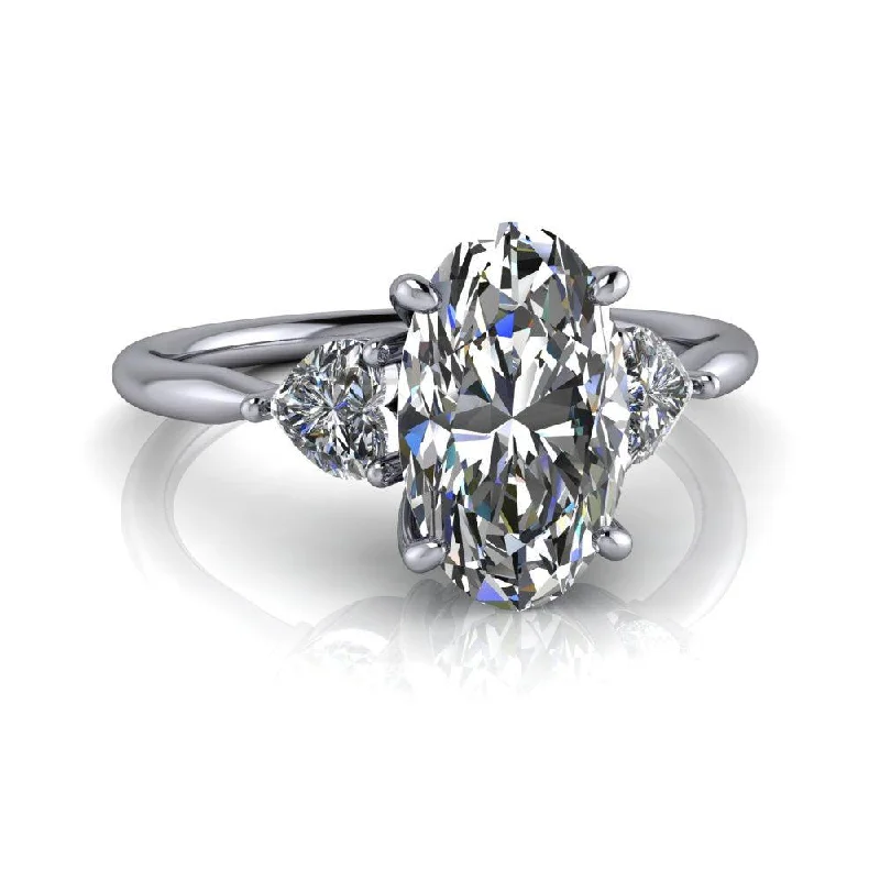 Elliana No. 3 Moissanite Ring