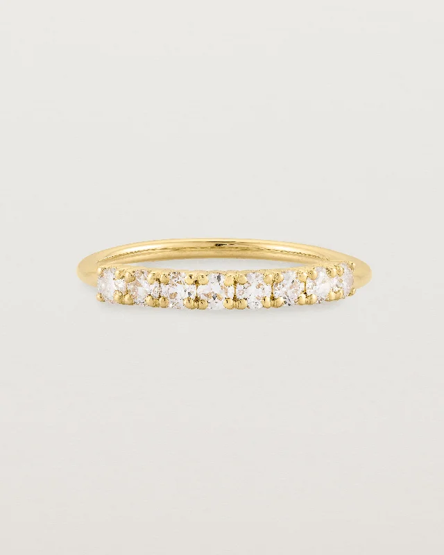 Aiona Wrap Ring | Old Cut Diamonds