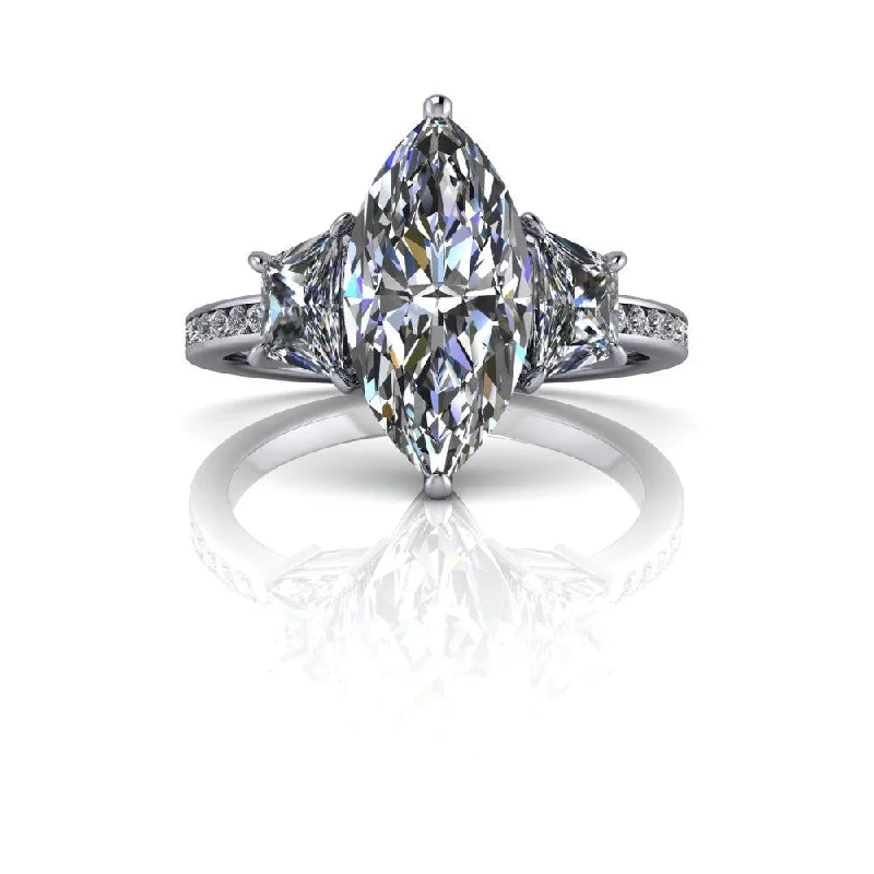 Esme No. 1 Moissanite Ring