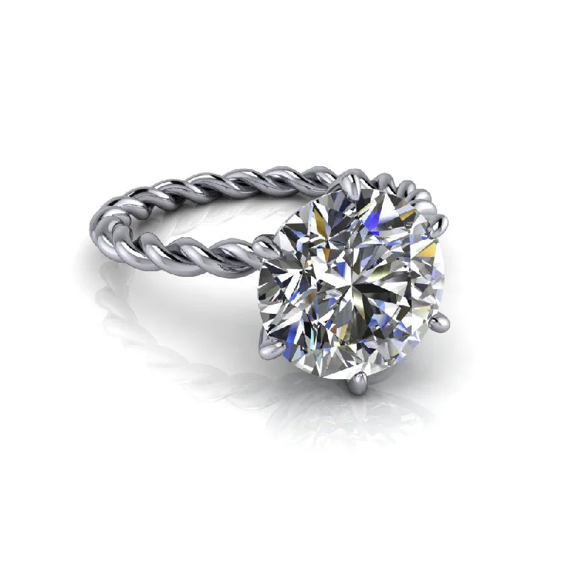 Millie No. 1 Moissanite Ring