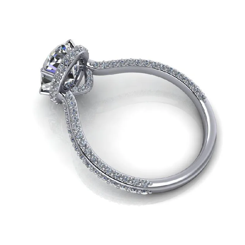 Lamaya No. 1 Moissanite Ring