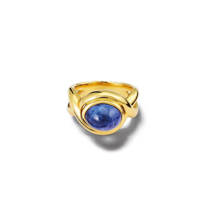 Severine Small Ring 18ct Yellow Gold - Tanzanite