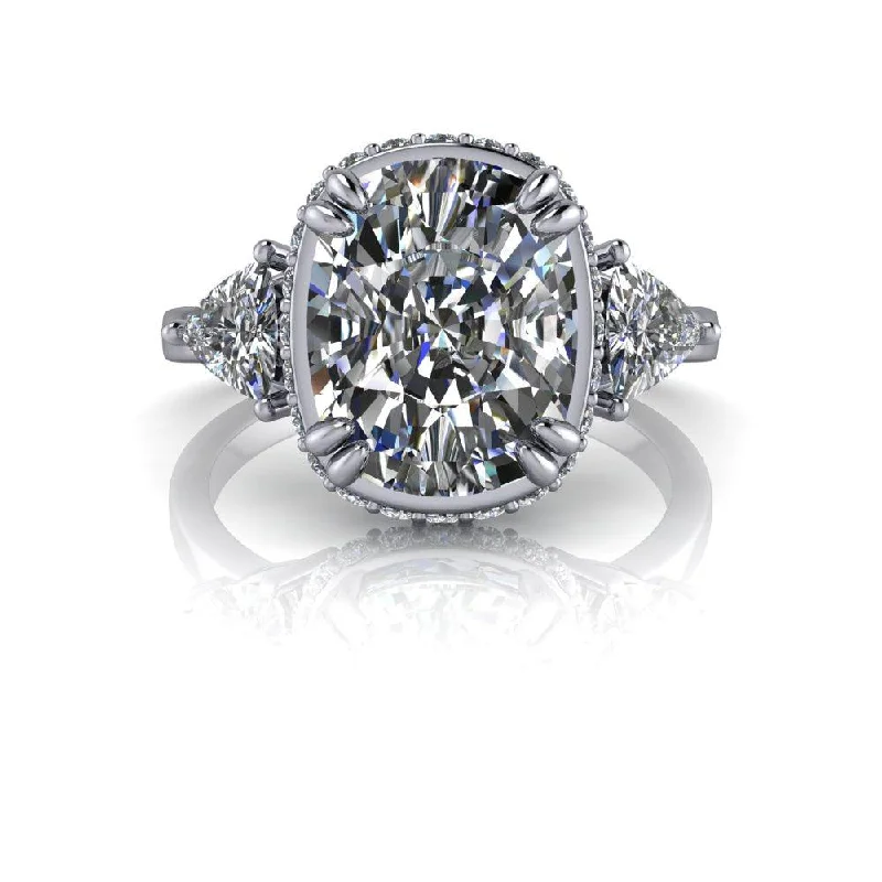 Poppy No. 1 Moissanite Ring